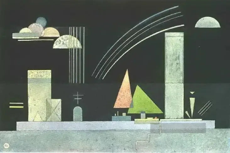 Hvile - Vassily Kandinsky