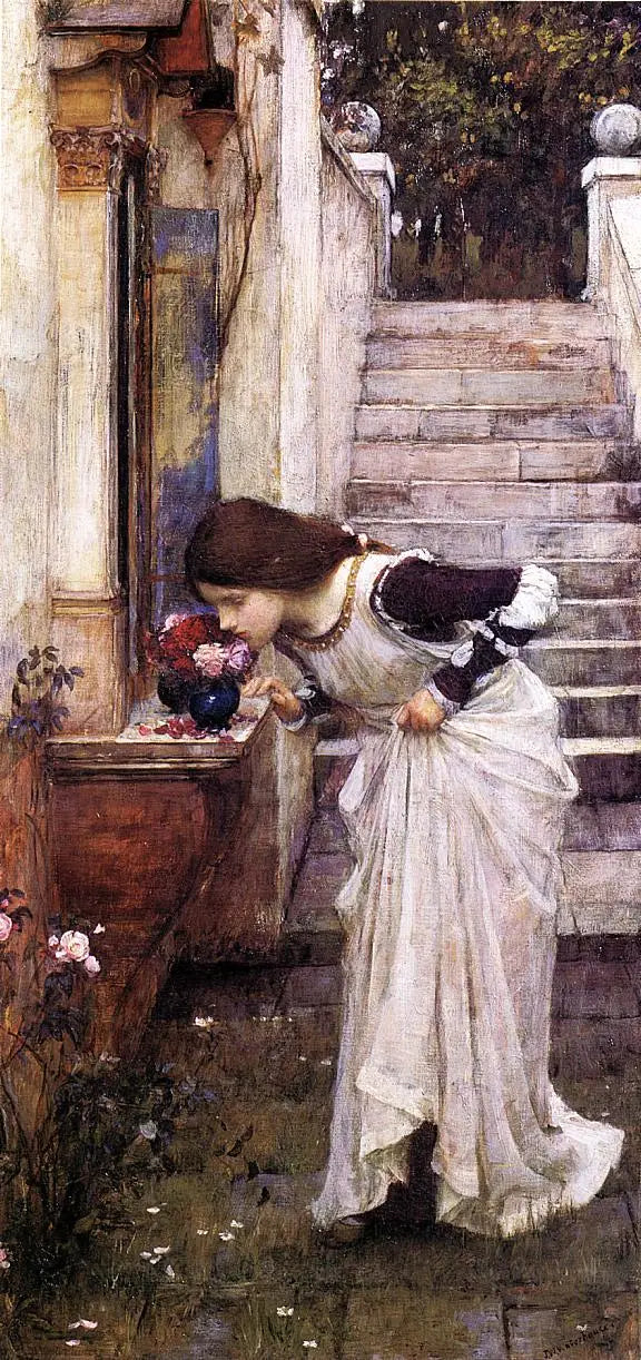 I helligdommen - John William Waterhouse
