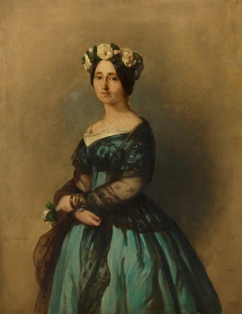 Augusta de Saxe-Weimar, princesse de Prusse, plus tard reine de Prusse et impératrice allemande (1811-1890) - Franz Xaver Winterhalter