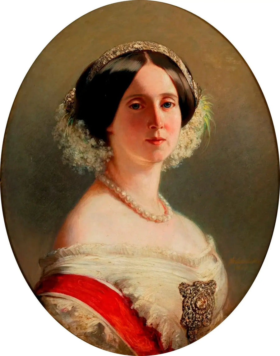 Augusta av Sachsen-Weimar, kongelig av Preussen og tysk keiserinne (1811-1890) - Franz Xaver Winterhalter

Source:
Augusta de Saxe-Weimar, reine de Prusse et impératrice allemande (1811-1890) - Franz Xaver Winterhalter