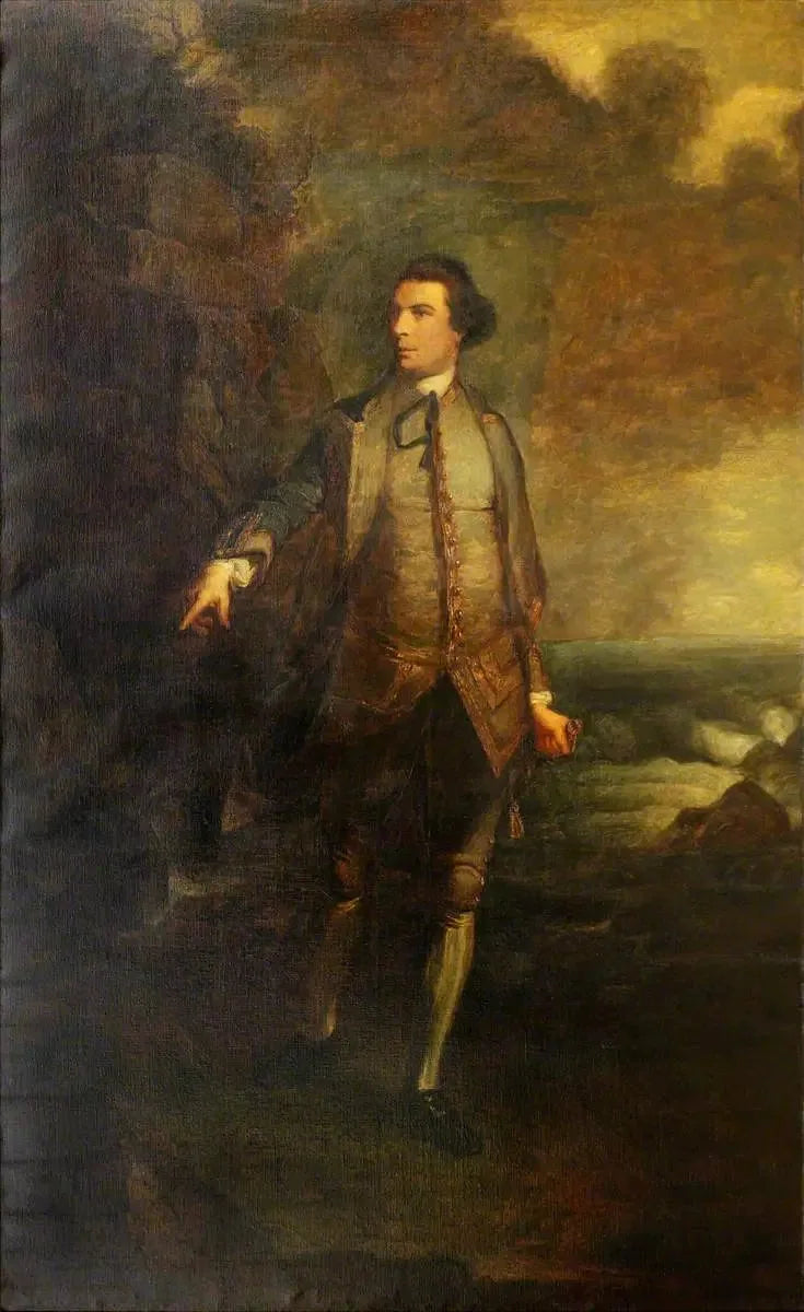 Augustus Keppel, 1. vicomte Keppel (1725–1786), admiral av Marine Bleue - Joshua Reynolds