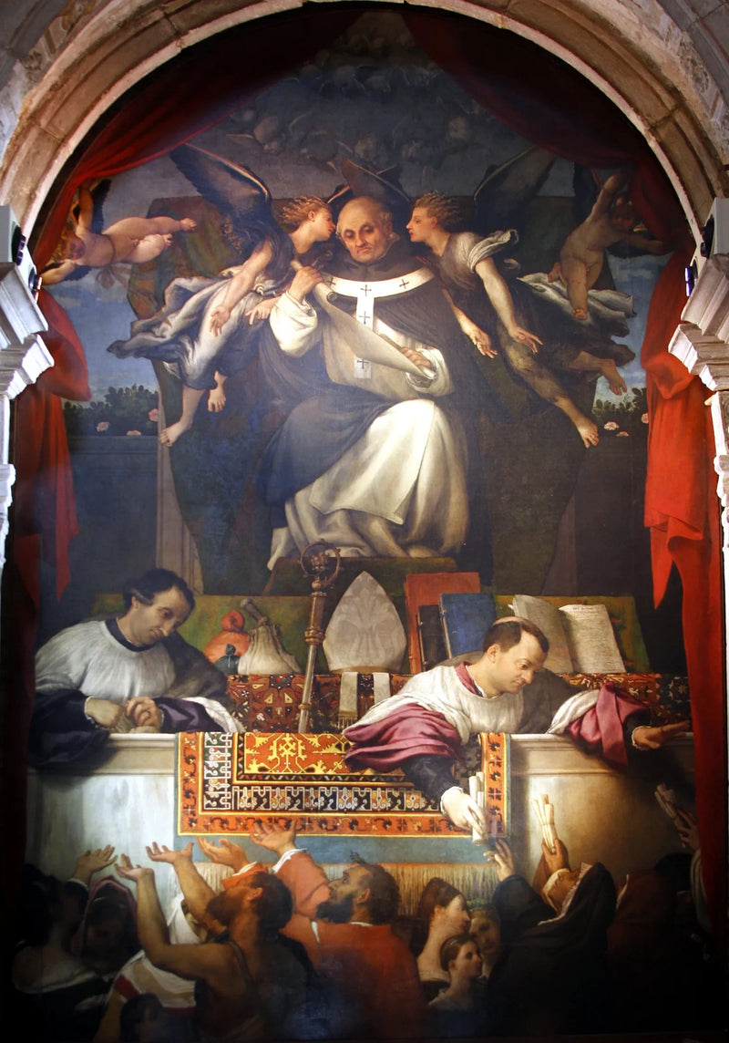 St. Antonins almisse - Lorenzo Lotto