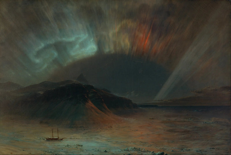Nordlys - Frederic Edwin Church

Source:
Aurore boréale - Frederic Edwin Church