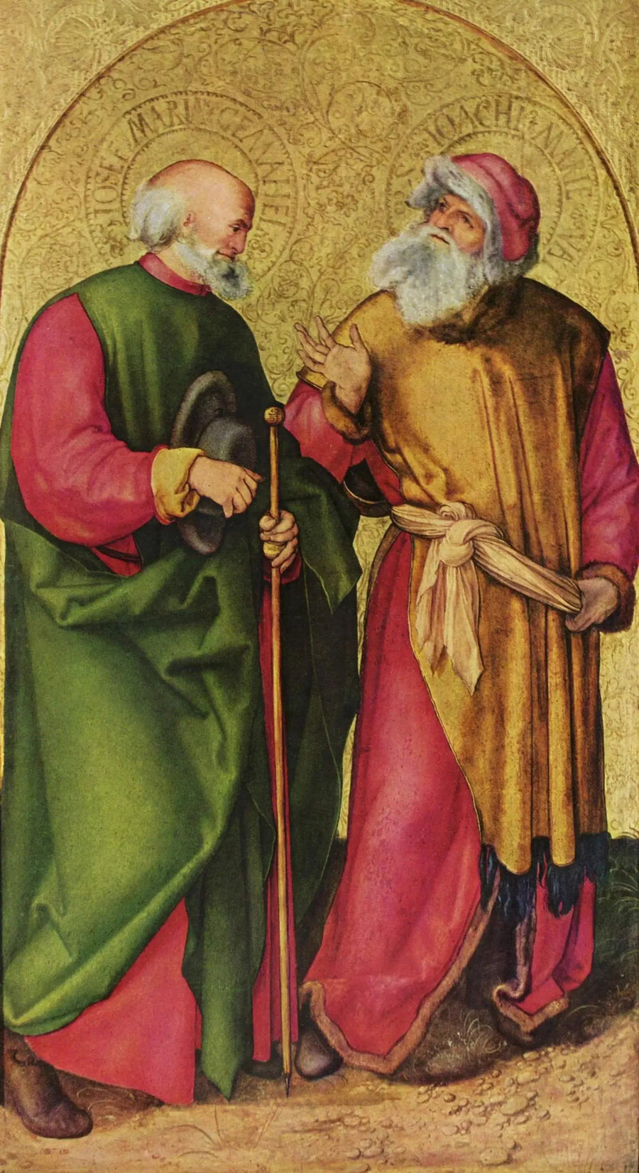 Jabach-alteret: Hellige Josef og Jakob - Albrecht Dürer
