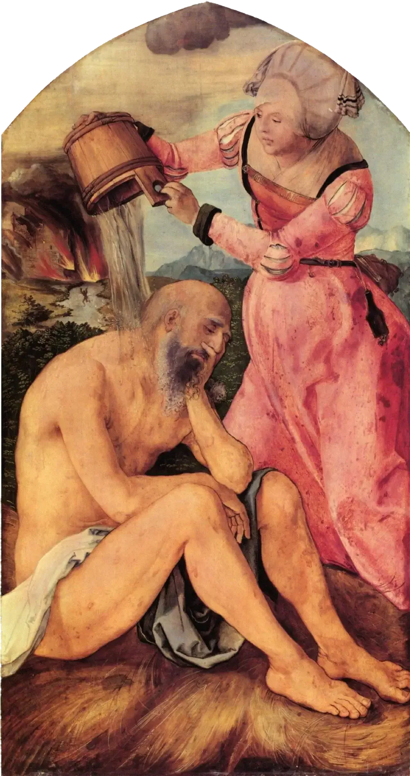 Jabach-alter: Arbeid med gjødsel - Albrecht Dürer
