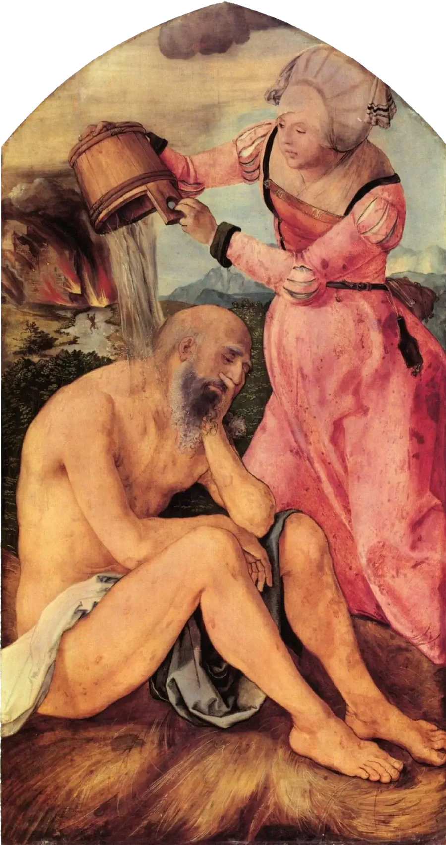 Jabach-alter: Arbeid med gjødsel - Albrecht Dürer