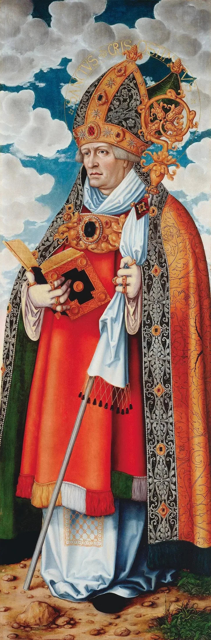 Autel de la Madeleine: Saint Chrysostome - Lucas Cranach den eldre