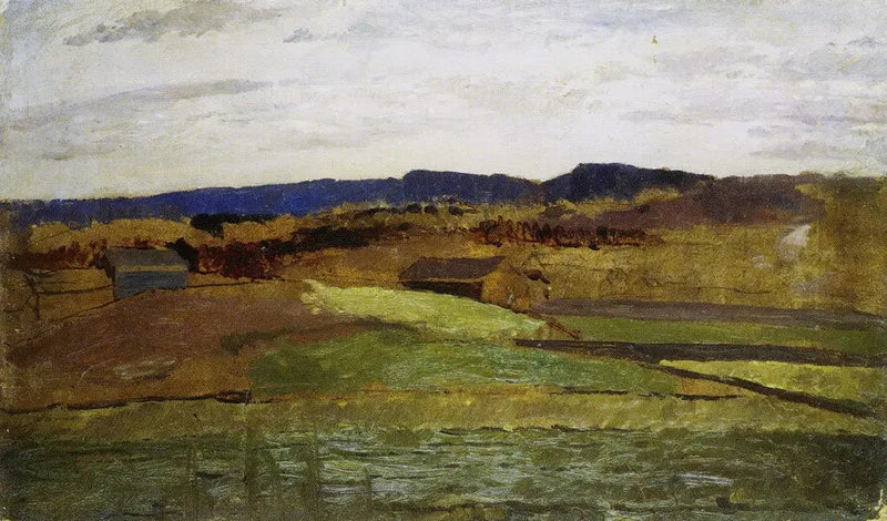 Høst i Asker - Edvard Munch