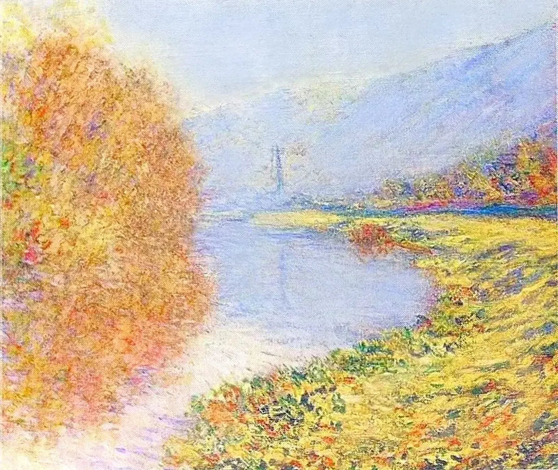 Høst i Jeufosse - Claude Monet