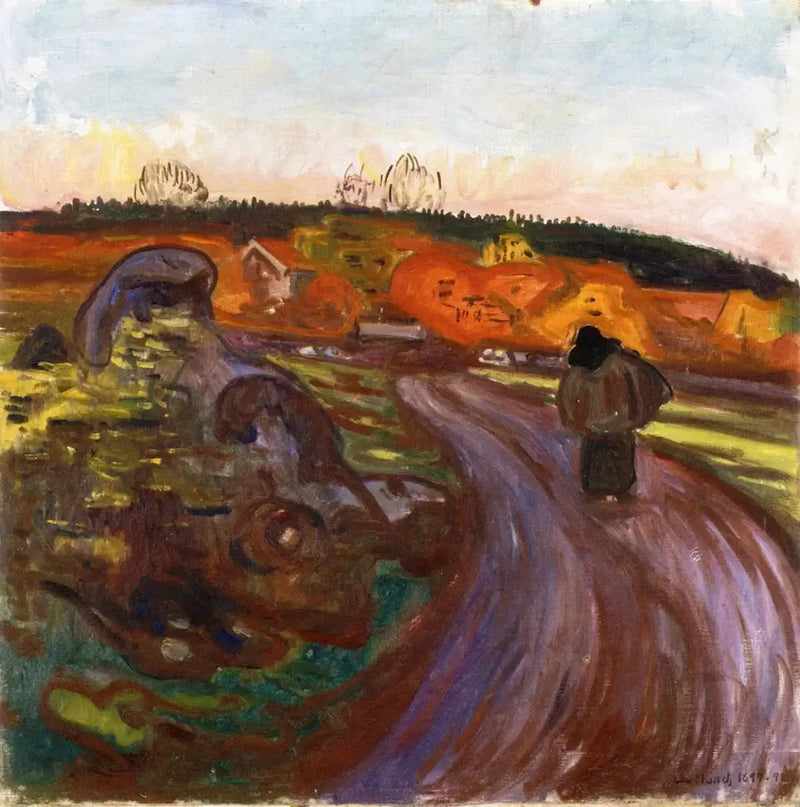 Høst - Edvard Munch