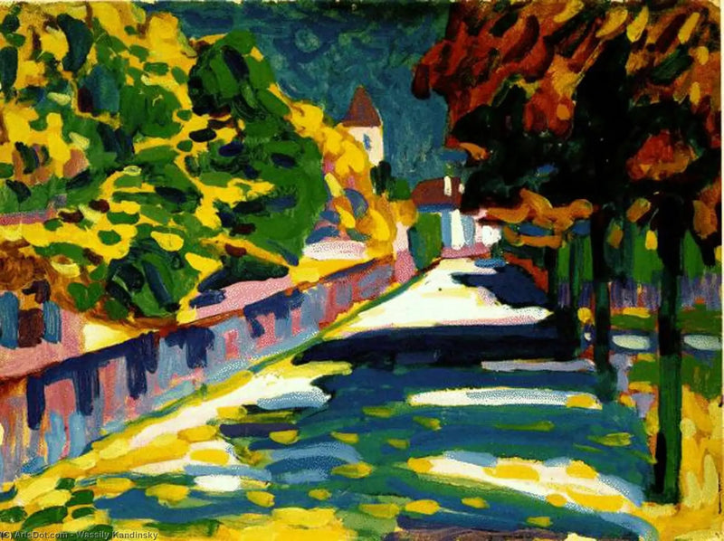 Høst i Bayern - Vassily Kandinsky