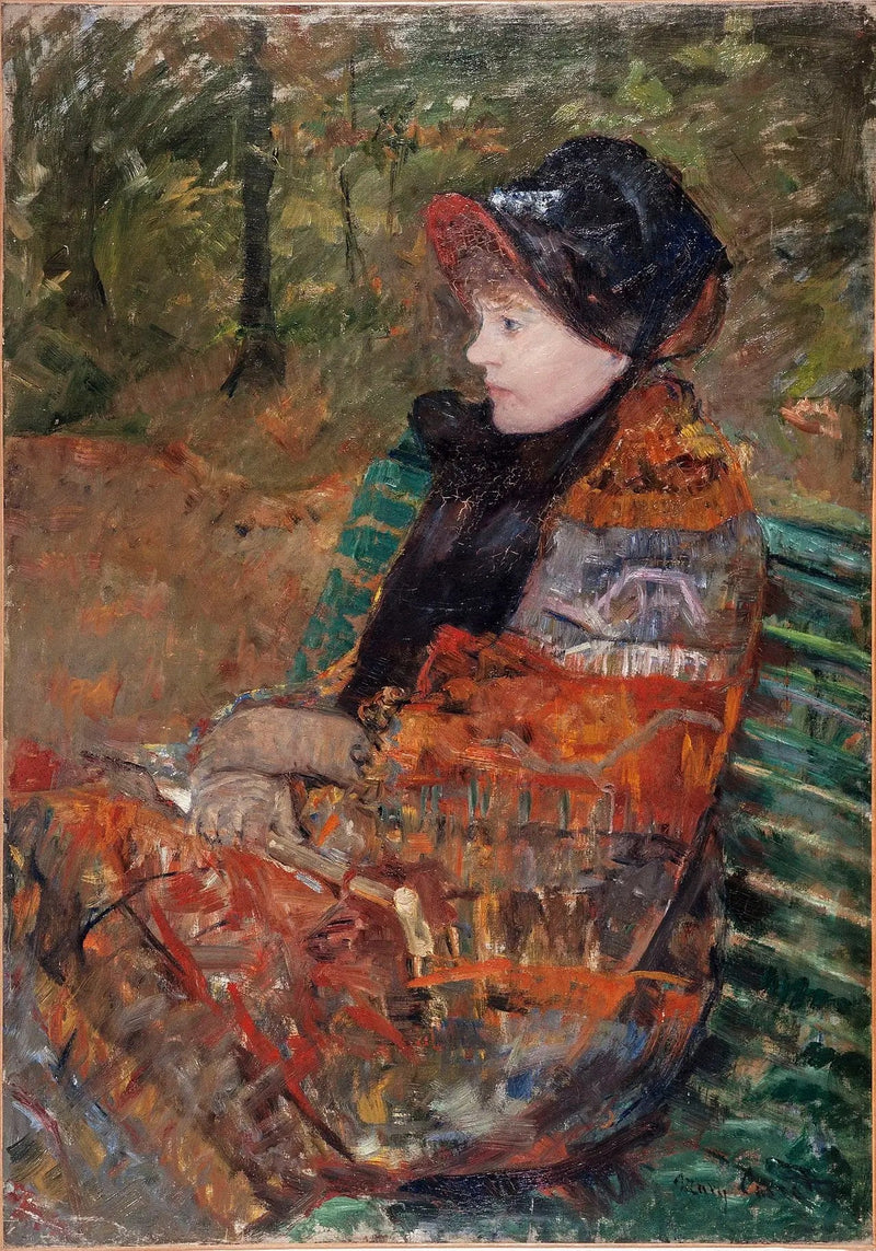 Høst, portrett av Lydia Cassatt - Mary Cassatt