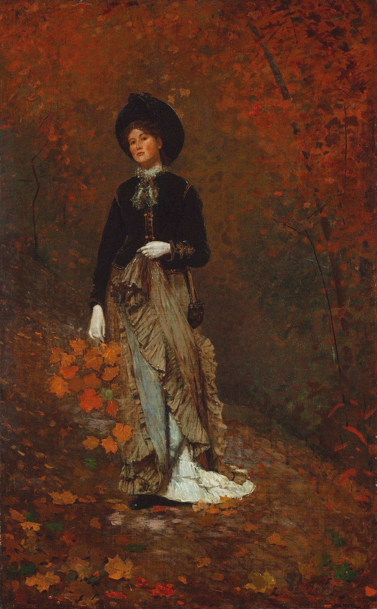 Automne - Winslow Homer image 1 reproduction réalisée par Alpha Reproduction