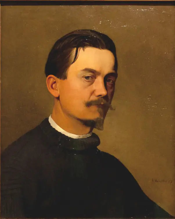 Selvportrett, 1897 - Félix Vallotton

Source:
Autoportrait, 1897 - Félix Vallotton