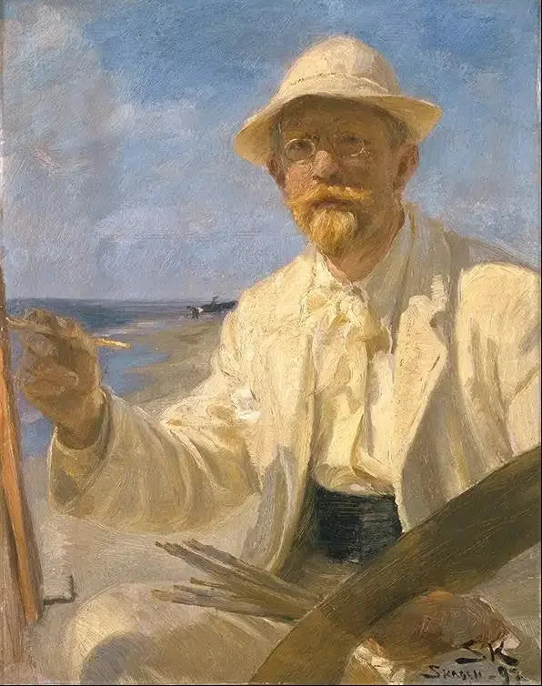 Selvportrett, 1897 - Peder Severin Krøyer
