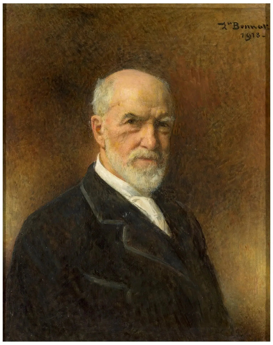 Selvportrett (1918) - Léon Bonnat