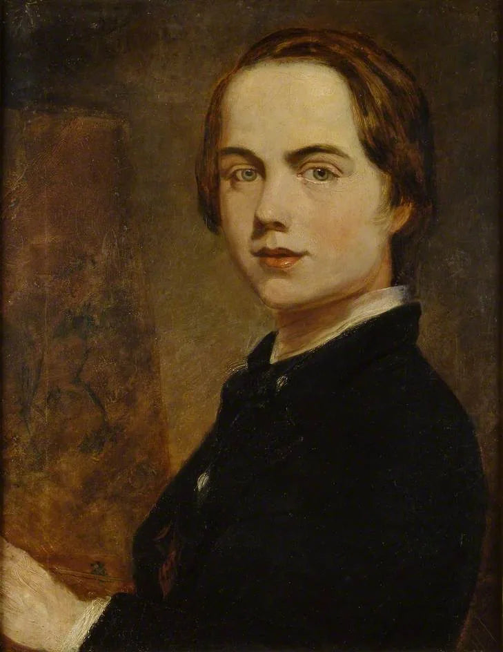 Selvportrett i alderen 14 år - William Holman Hunt