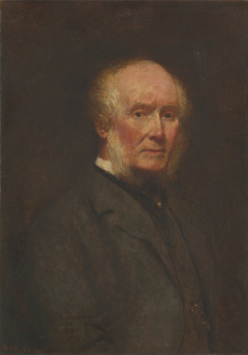 Autoportrait à l'âge de 83 ans - William Powell Frith