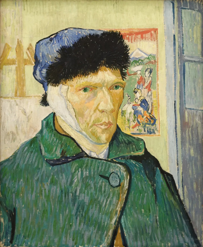 Selvportrett med bandasjert øre - Vincent van Gogh