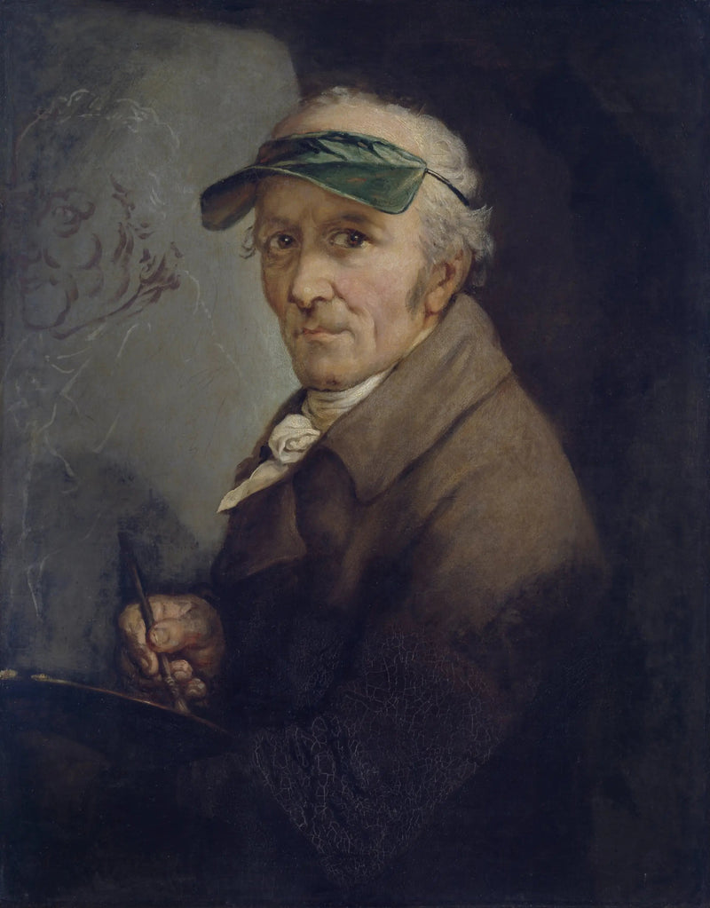 Selvportrett med grønn hette - Anton Graff

Source:
Autoportrait à la visière verte - Anton Graff