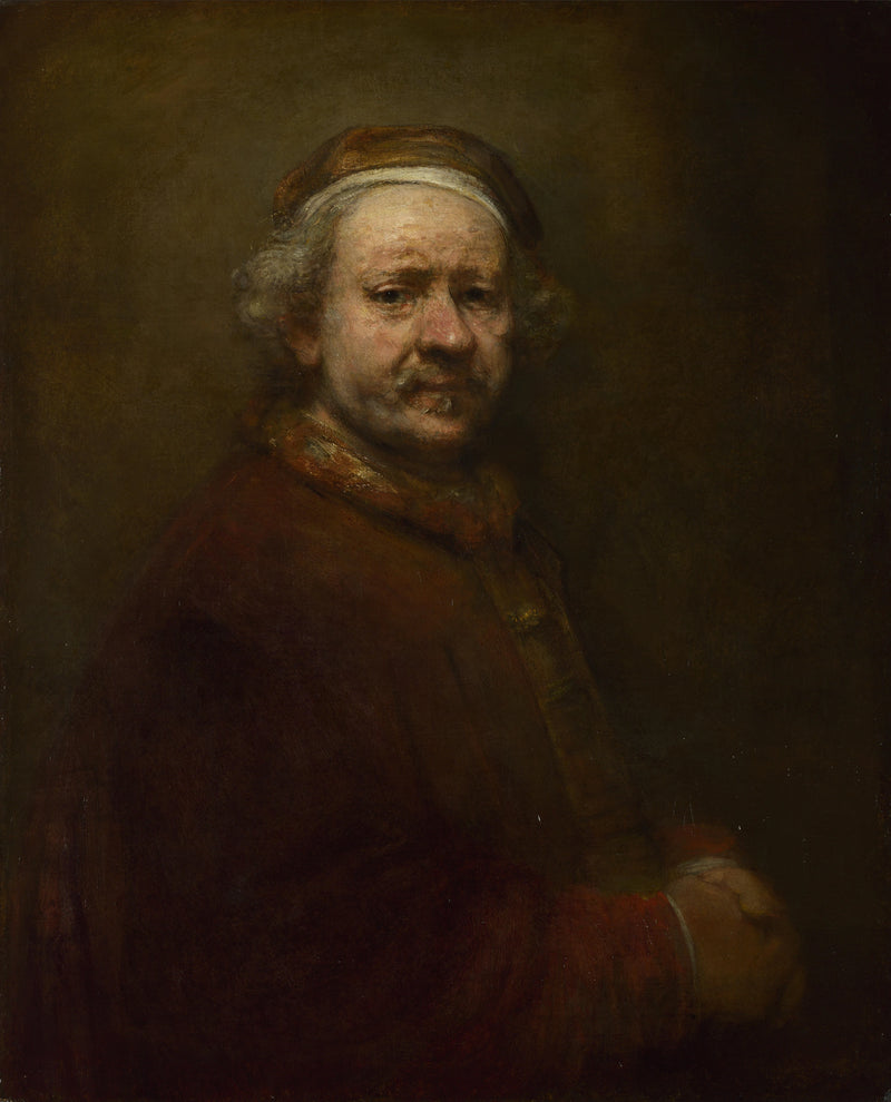 Selvportrett i en alder av 63 år - Rembrandt