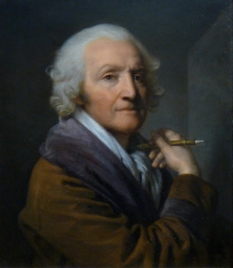 Selvportrett eldre - Jean-Baptiste Greuze