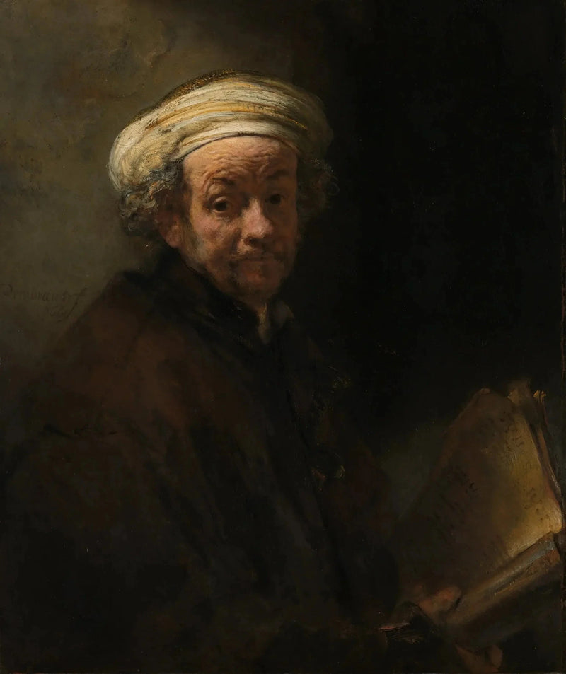 Selvbilde som apostelen Paulus - Rembrandt