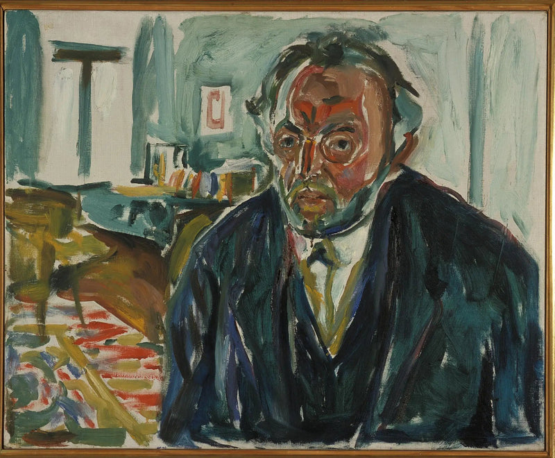 Selvportrett etter spanskesyken - Edvard Munch