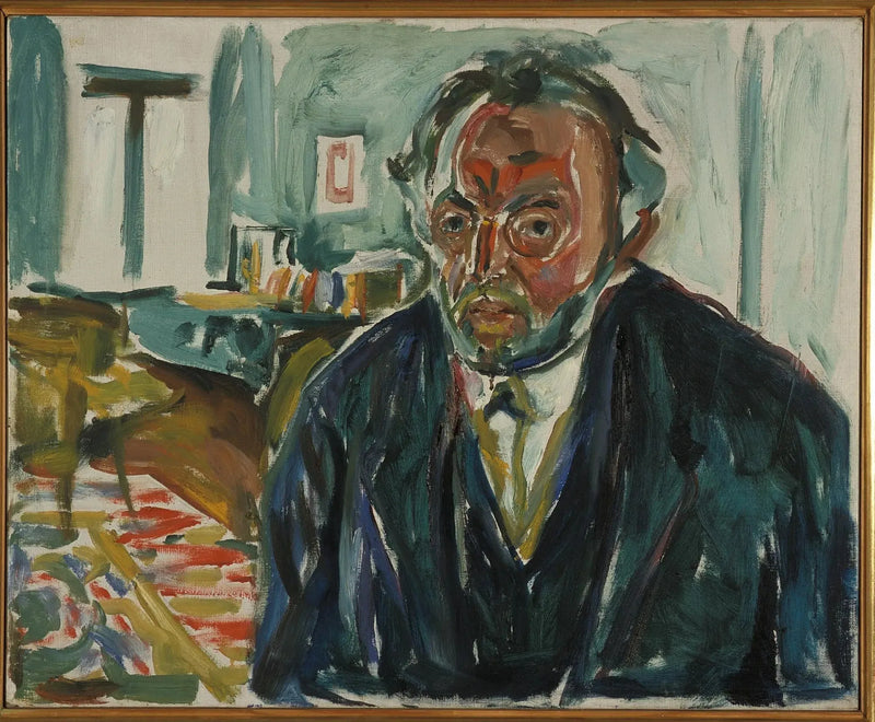 Selvportrett etter spanskesyken - Edvard Munch