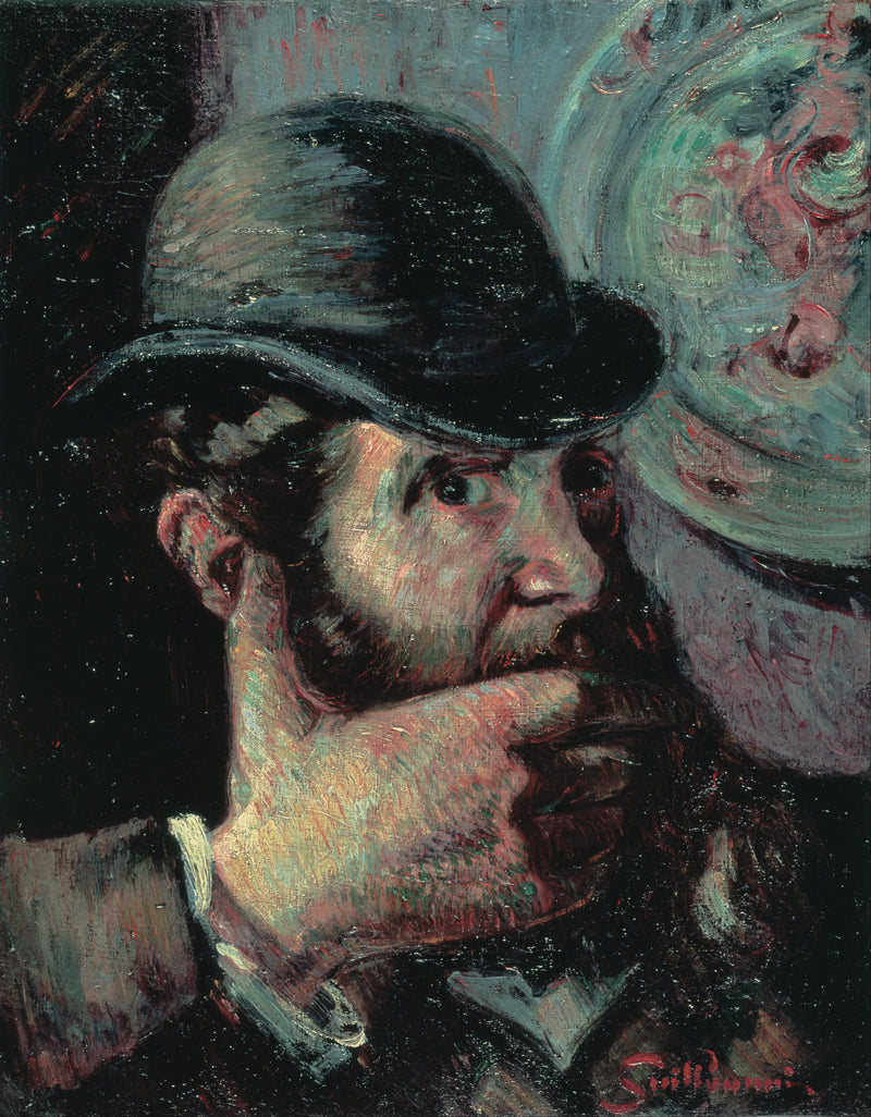 Selvportrett - Armand Guillaumin