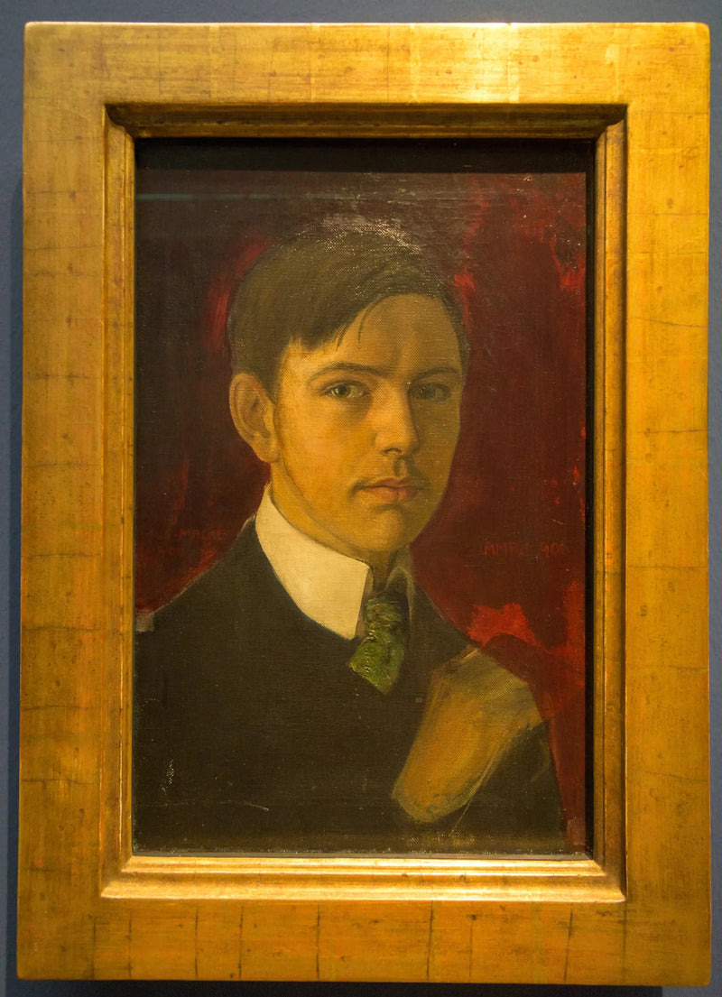 Selvportrett - August Macke