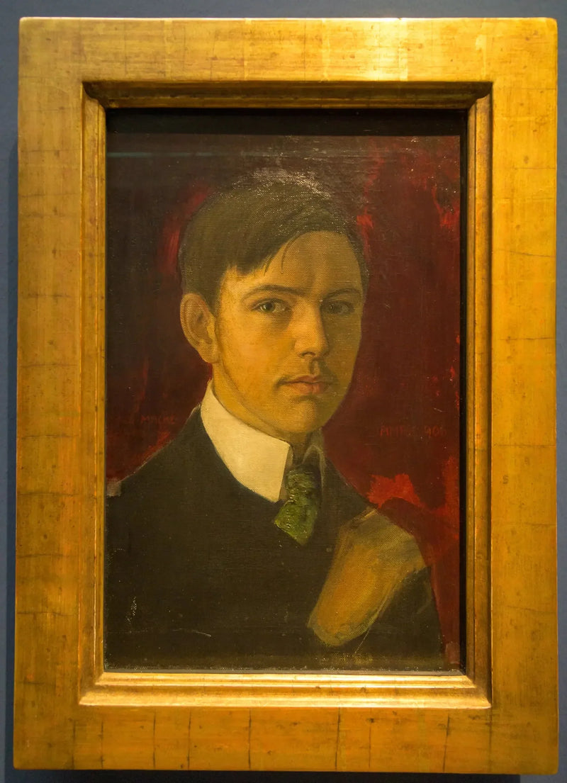 Selvportrett - August Macke
