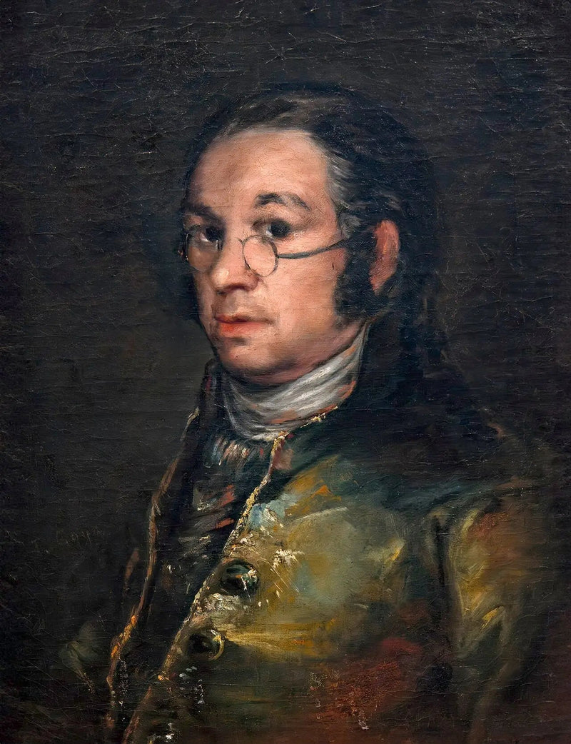 Selvportrett med briller - Francisco de Goya