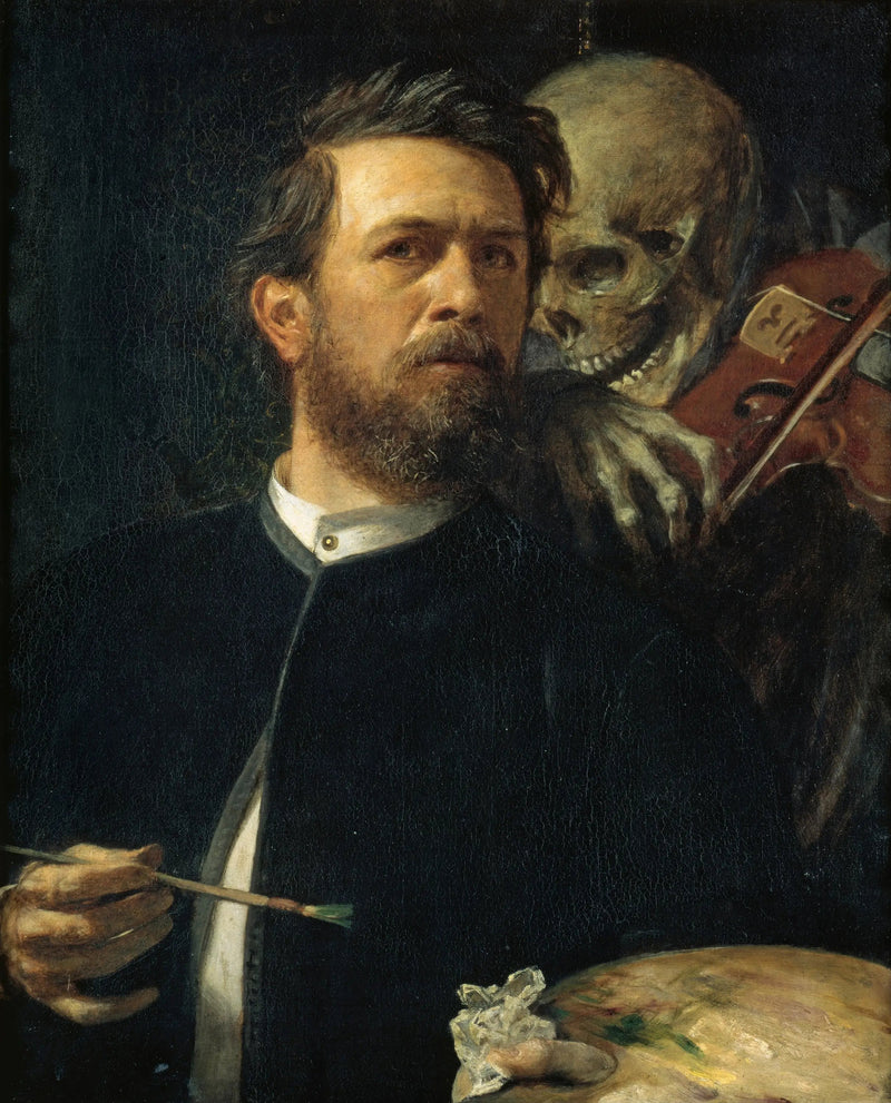 Selvportrett med Døden som spiller fiolin - Arnold Böcklin

Source:
Autoportrait avec la Mort jouant du violon - Arnold Böcklin