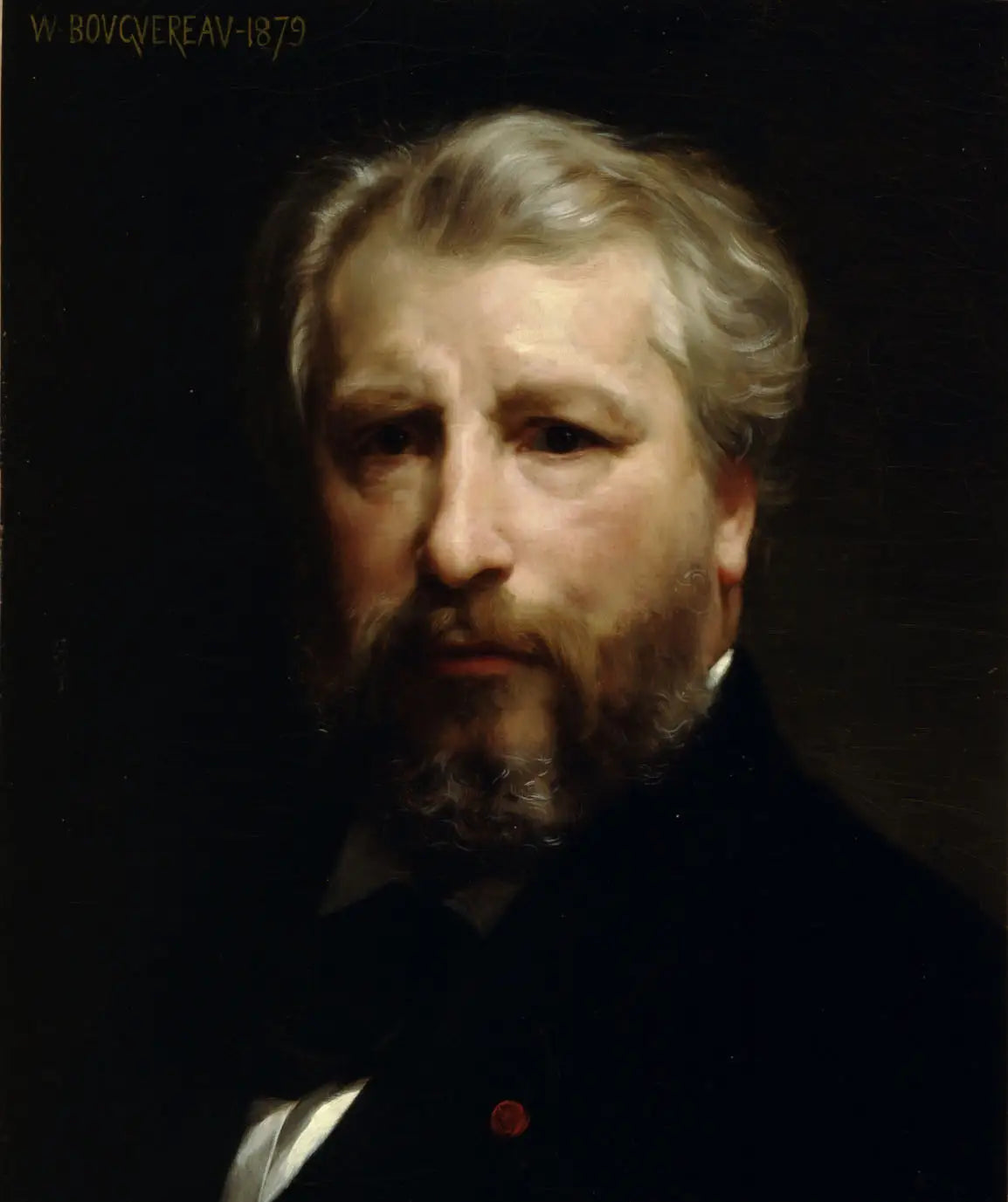 Autoportrait - Bouguereau image 1 reproduction réalisée par Alpha Reproduction