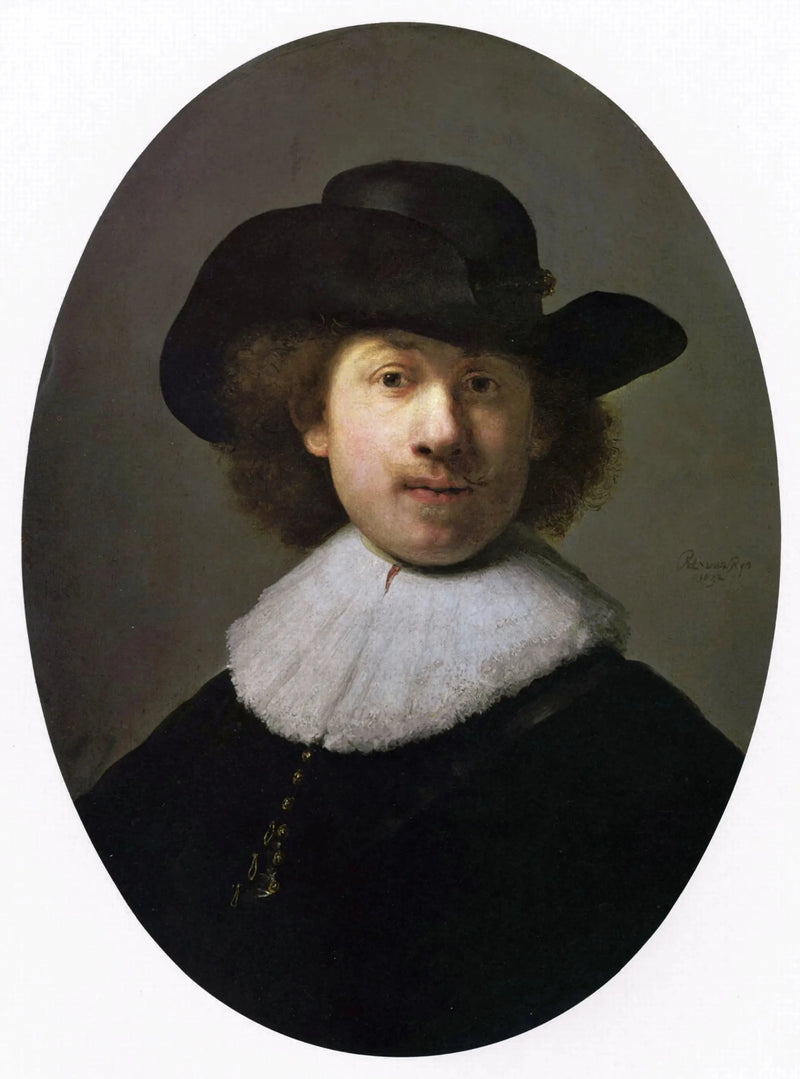 Selvportrett som borger - Rembrandt