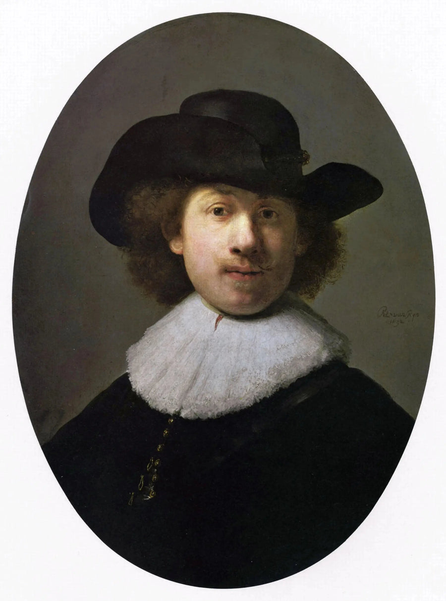 Selvportrett som borger - Rembrandt