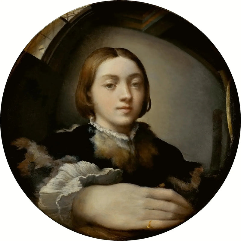 Selvportrett i et konvekst speil - Parmigianino