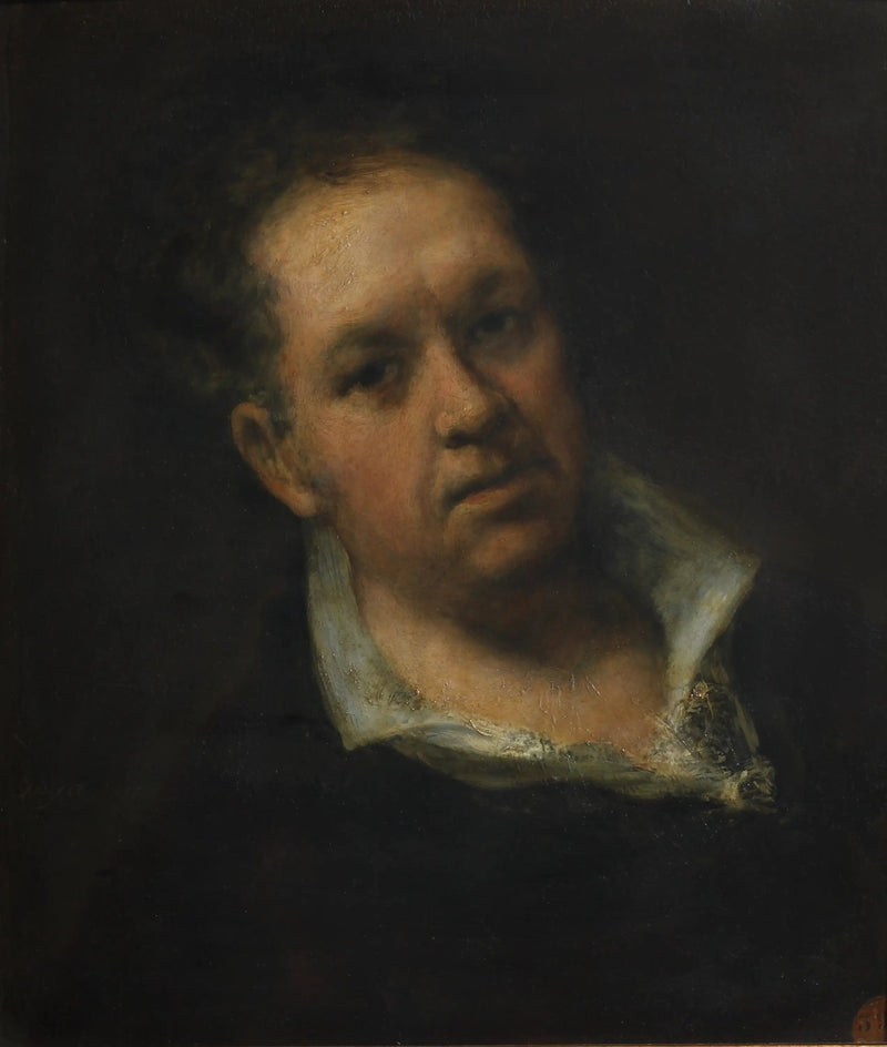 Selvbilde av Goya - Francisco de Goya