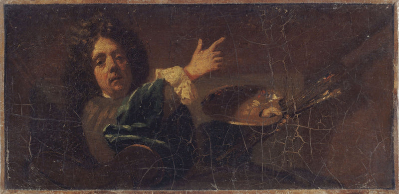 Selvportrett av Jean-Baptiste Jouvenet - Jean-Baptiste Jouvenet