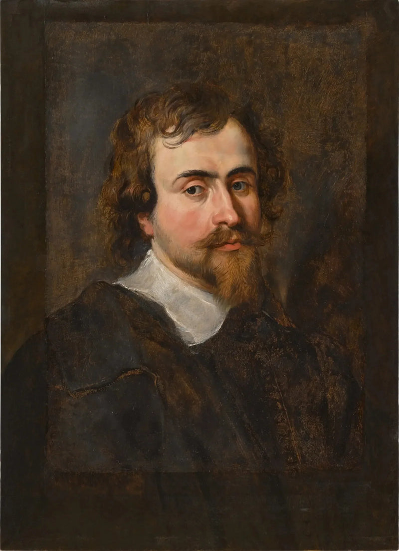 Selvportrett av kunstneren som ung mann - Peter Paul Rubens