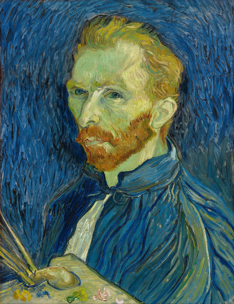 Selvportrett av Vincent van Gogh - Vincent van Gogh