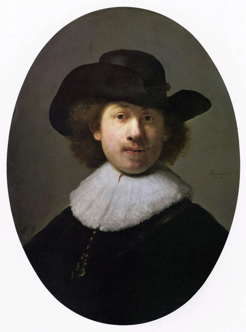 Selvportrett som borger - Rembrandt