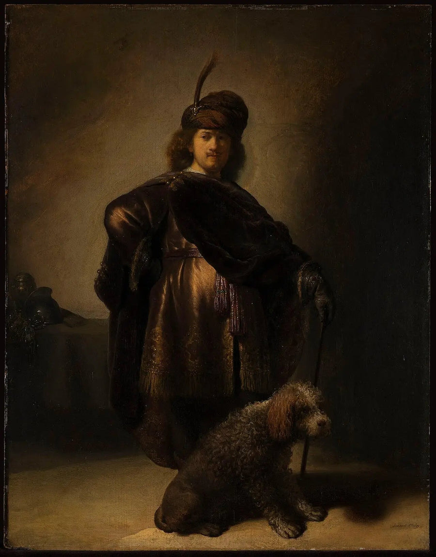 Selvportrett i østlige vaner - Rembrandt