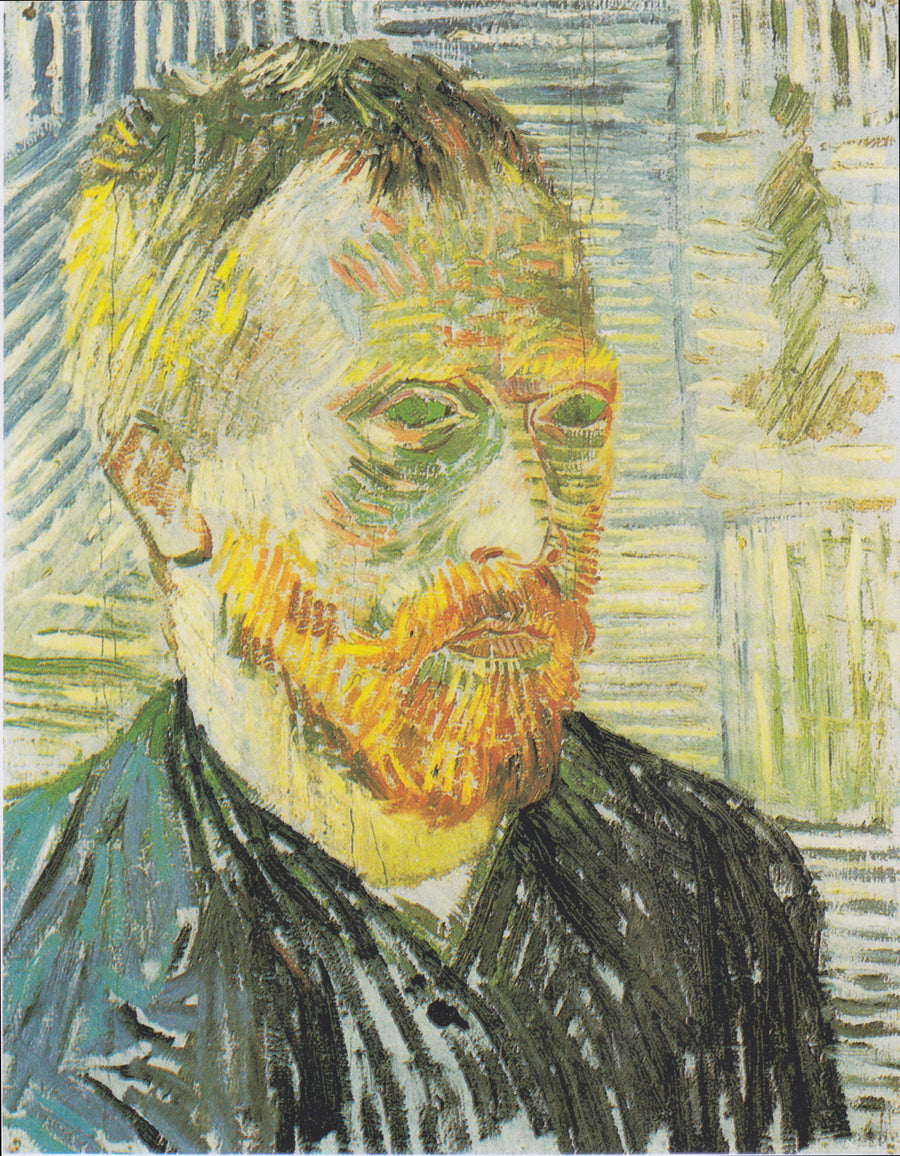 Selvportrett i japansk tresnitt - Vincent van Gogh