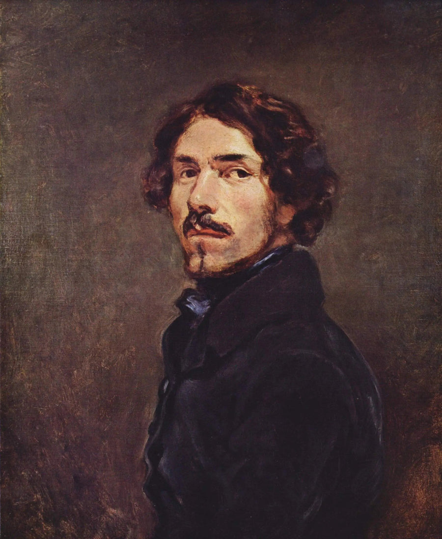 Selvportrett - Eugène Delacroix