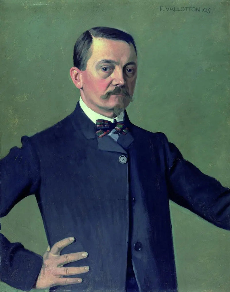Selvportrett - Félix Vallotton

Source:
Autoportrait - Félix Vallotton