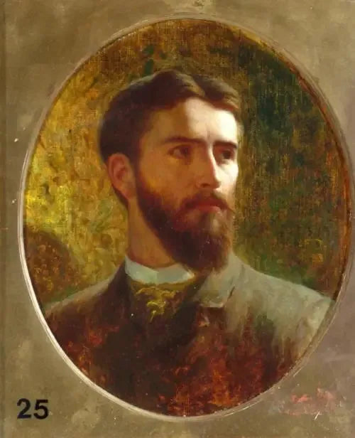 Selvportrett - Frank Bernard Dicksee
