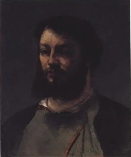Selvportrett - Gustave Courbet