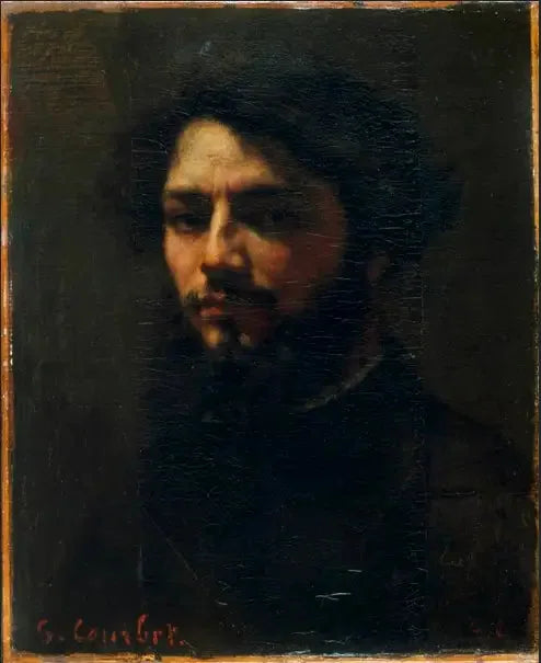 Selvportrett - Gustave Courbet